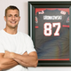 Image for article titled Rob Gronkowski Thrilled After Purchasing Rare, Game-Worn Rob Gronkowski Jersey